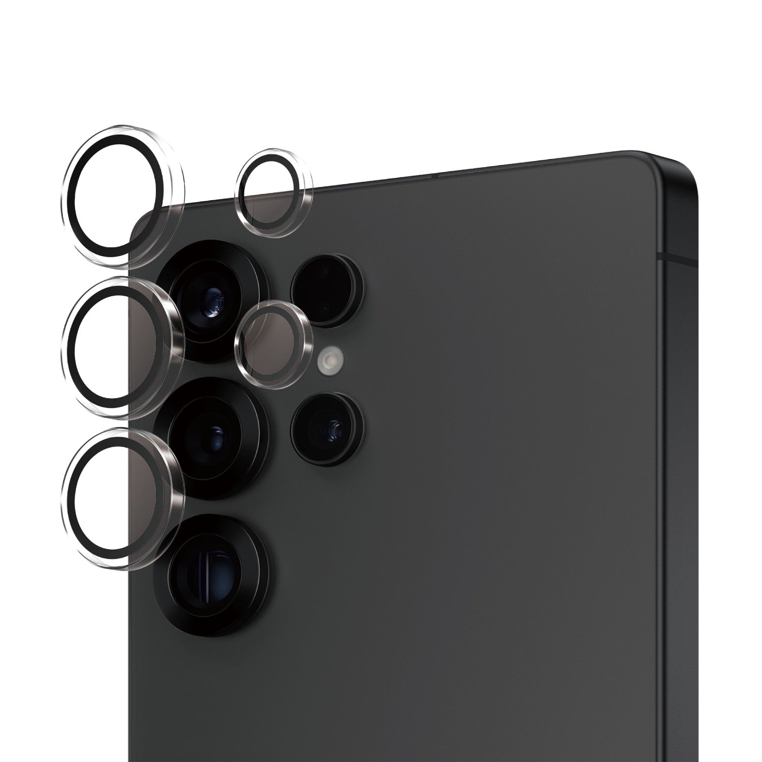 PanzerGlass Hoops - Samsung Galaxy S25 Ultra - Black Border