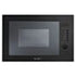Elba Elio 38cm Black Metal Paint Built-In Microwave - 02/EL38BMW25L