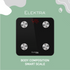 Elektra Health and wellness Elektra Body Composition Smart Scale