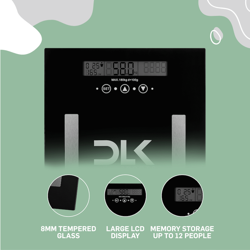 Elektra Health and wellness Elektra Body Fat Hydration Scale