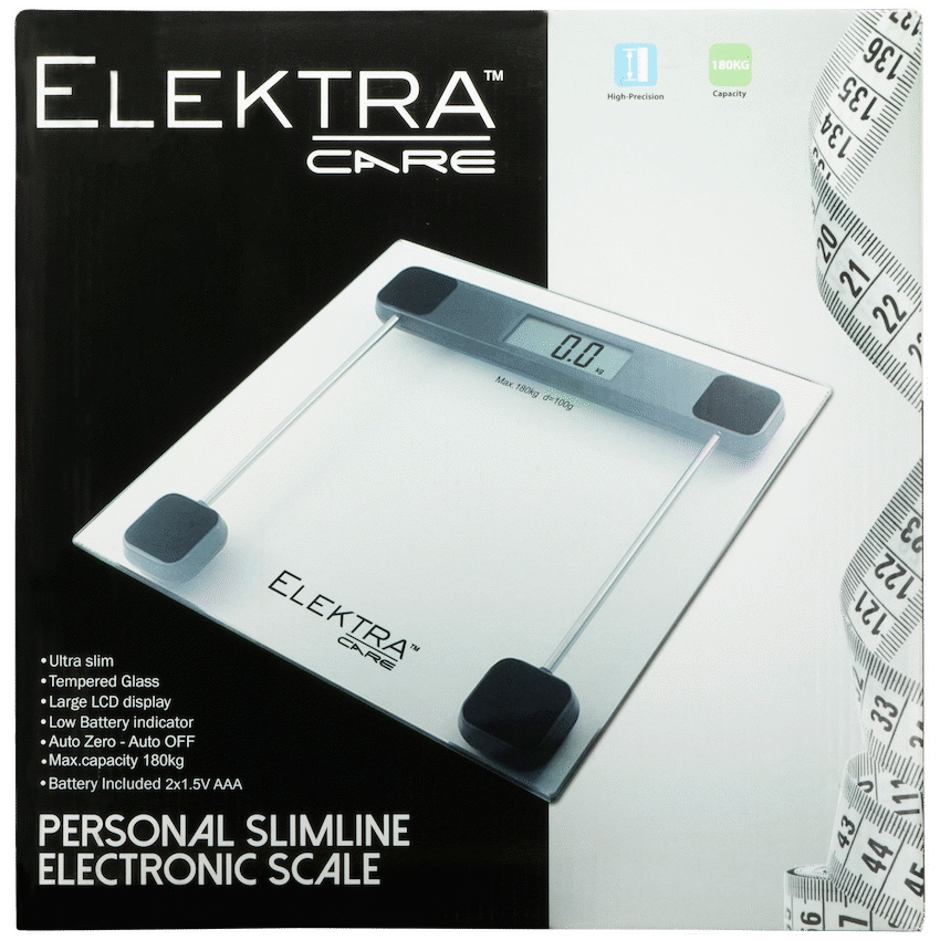 Elektra Health and wellness Elektra Personal Slimline Electronic Scale
