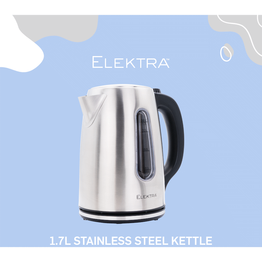 Elektra Kitchen and Home Elektra 1.7l Stainless Steel Kettle