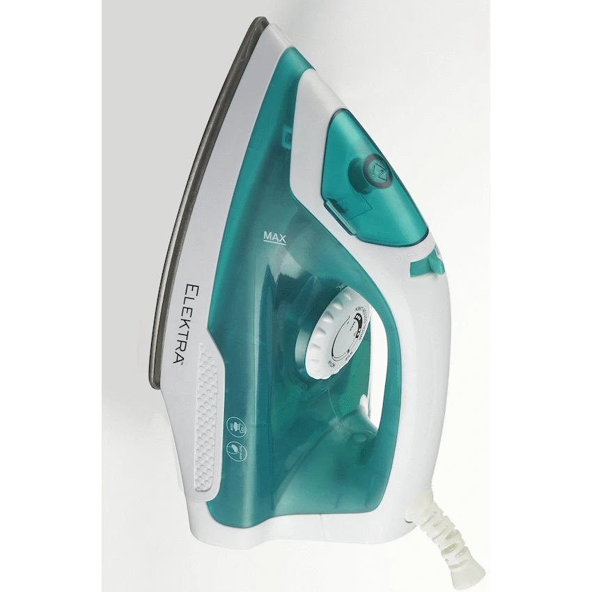 Elektra Kitchen and Home Elektra 1200W Steam Iron - Green