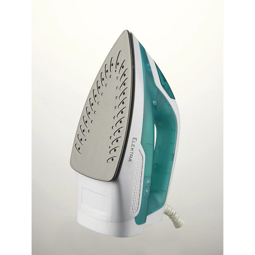 Elektra Kitchen and Home Elektra 1200W Steam Iron - Green