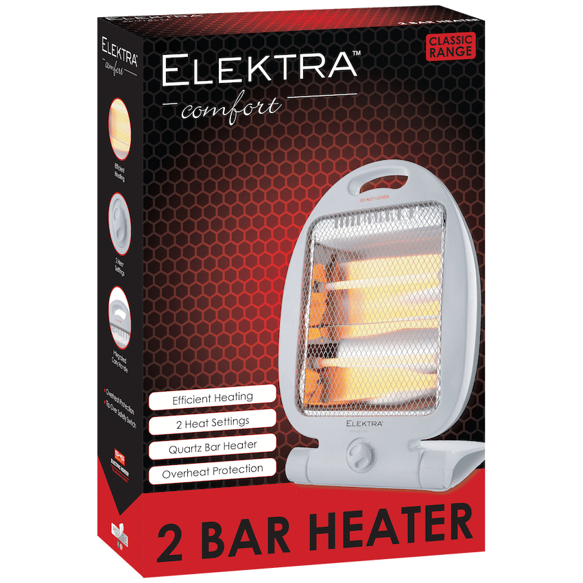Elektra Kitchen and Home Elektra 2 Bar Heater