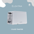 Elektra Kitchen and Home Elektra - 2-Slice Toaster - White