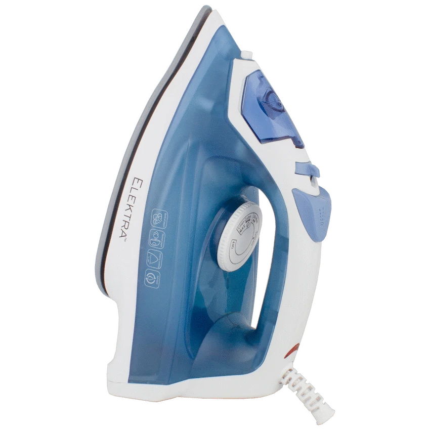 Elektra Kitchen and Home Elektra 2200W Ceramic Steam Iron - Dark Blue