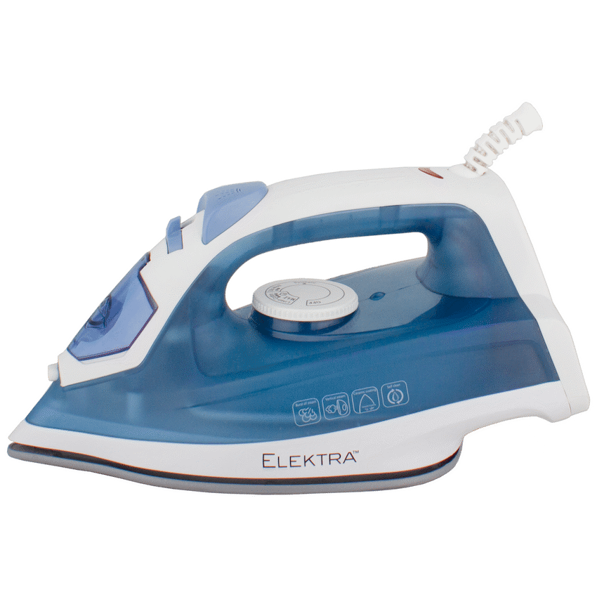 Elektra Kitchen and Home Elektra 2200W Ceramic Steam Iron - Dark Blue