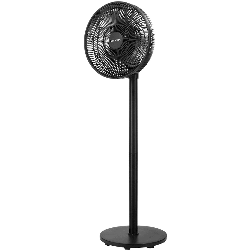 Elektra Kitchen and Home Elektra 30cm Stand Fan - Black