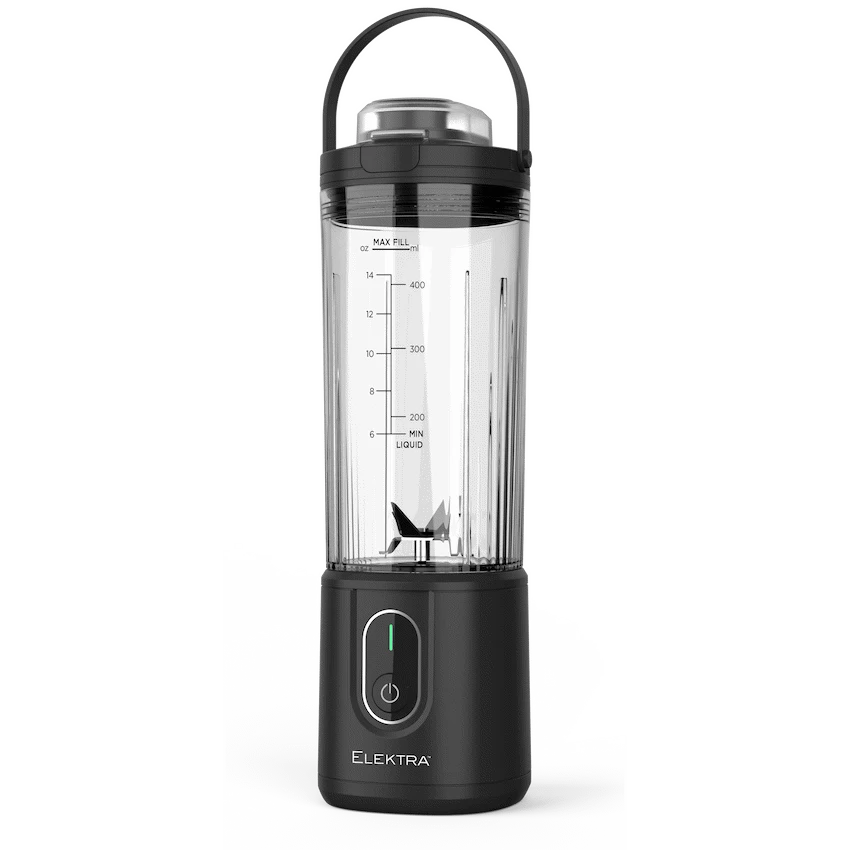Elektra Kitchen and Home Elektra 400ml Plastic Personal Blender - Black