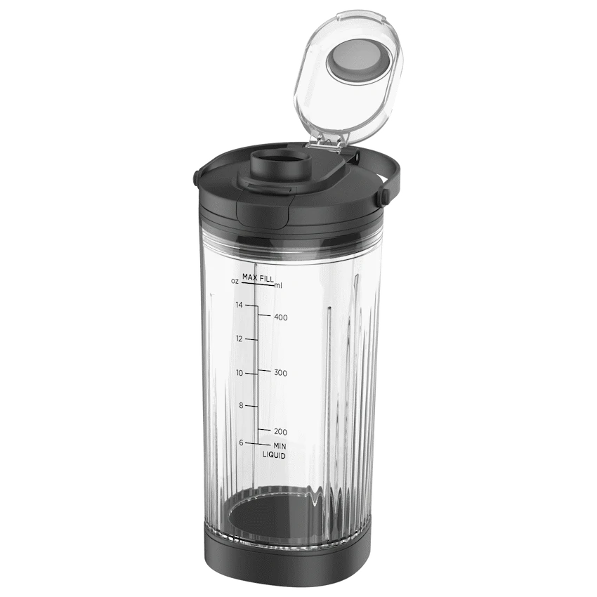 Elektra Kitchen and Home Elektra 400ml Plastic Personal Blender - Black