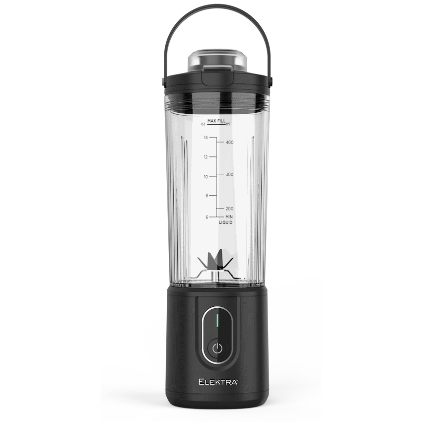 Elektra Kitchen and Home Elektra 400ml Plastic Personal Blender - Black