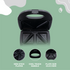 Elektra Kitchen and Home Elektra 700w Sandwich Press - Black