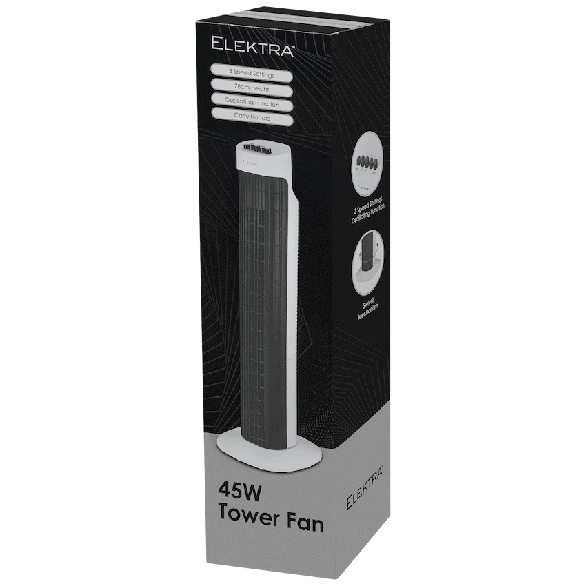 Elektra Kitchen and Home Elektra 78cm Tower Fan