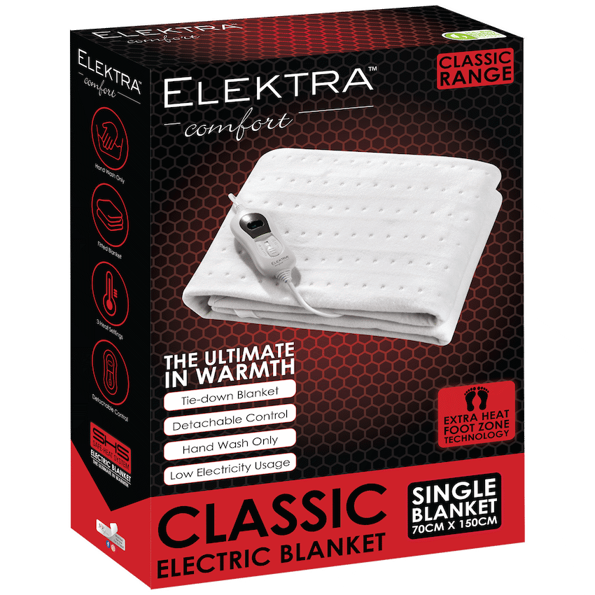 Elektra Kitchen and Home Elektra Classic Electric Blanket - Single