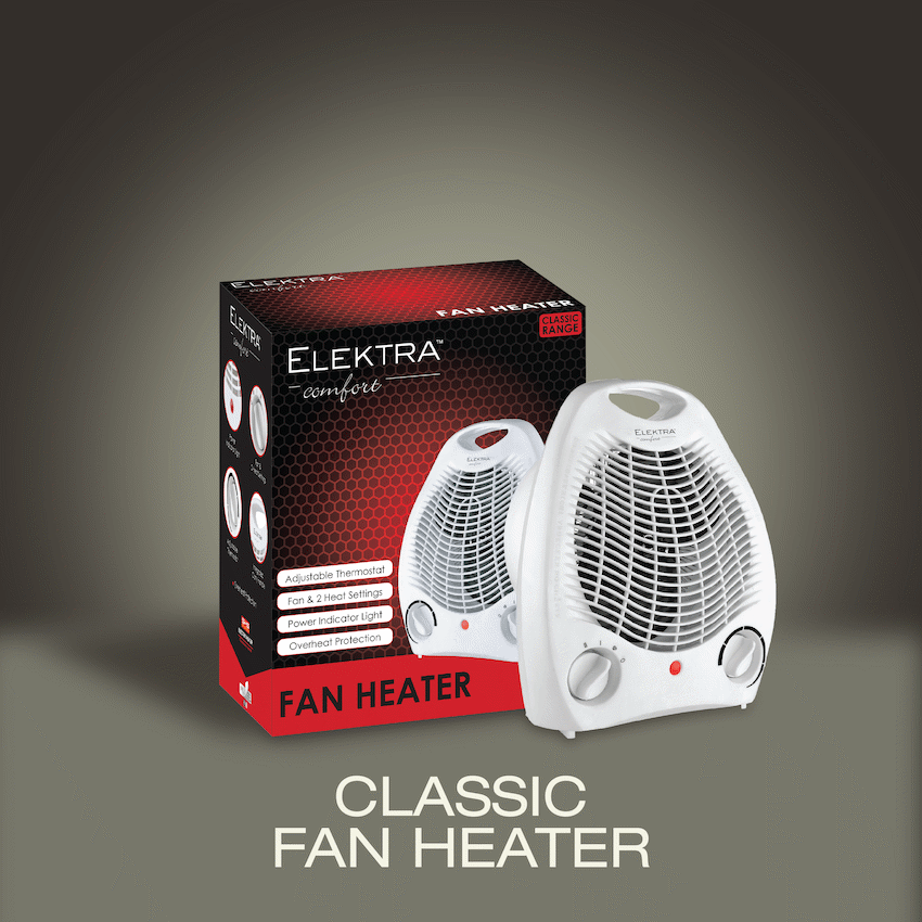 Elektra Kitchen and Home Elektra Comfort Classic Fan Heater