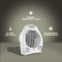 Elektra Kitchen and Home Elektra Comfort Classic Fan Heater