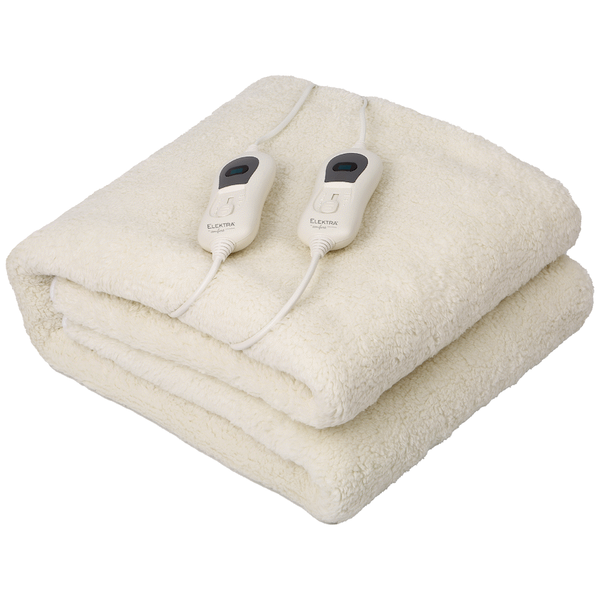 Elektra Kitchen and Home Elektra Comfort Electric Blanket - Queen - Fur