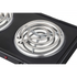 Elektra Kitchen and Home Elektra Double Spiral Hot Plate - Black