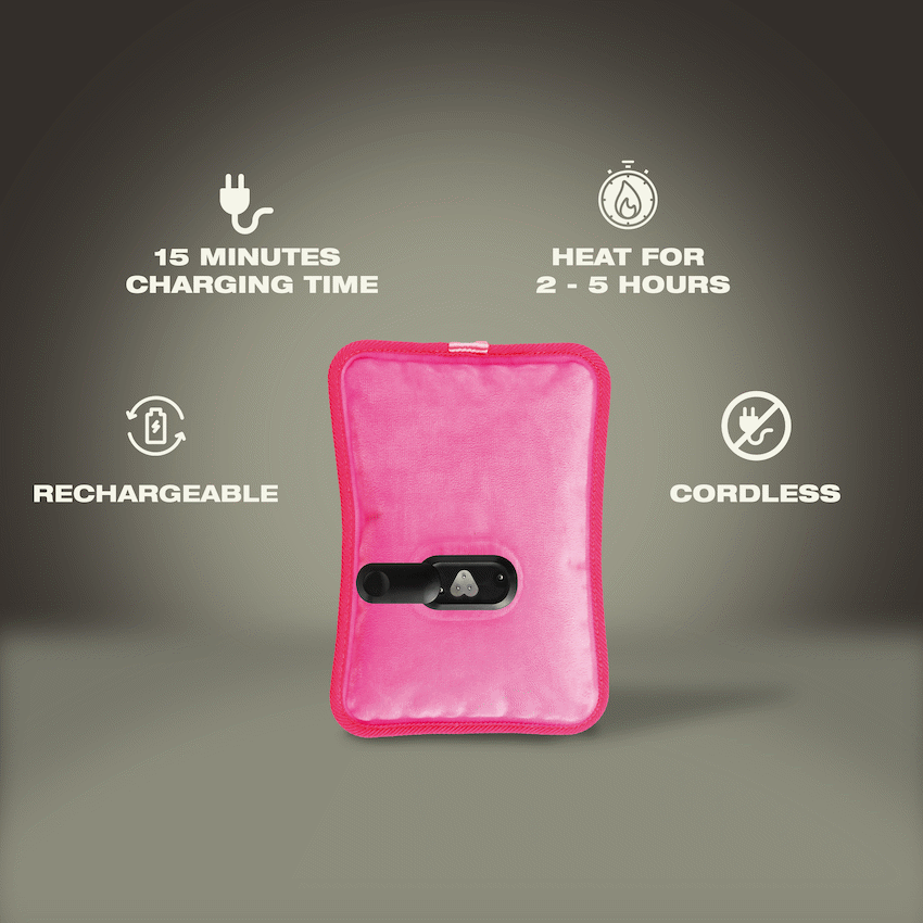 Elektra Kitchen and Home Elektra Pink Hot Water Bottle