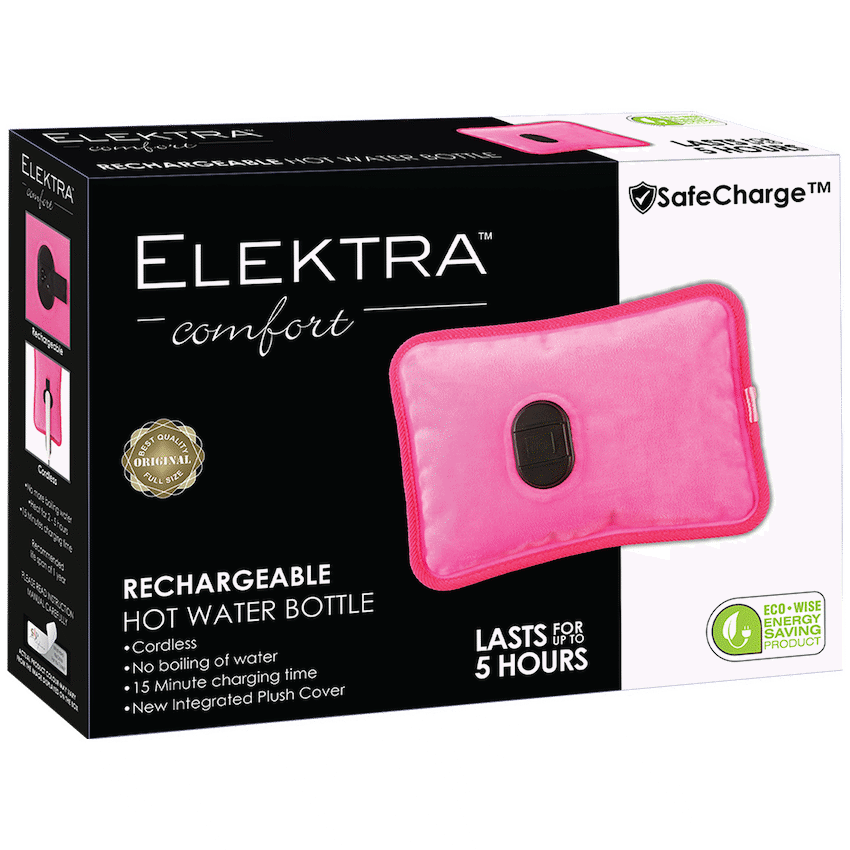 Elektra Kitchen and Home Elektra Pink Hot Water Bottle