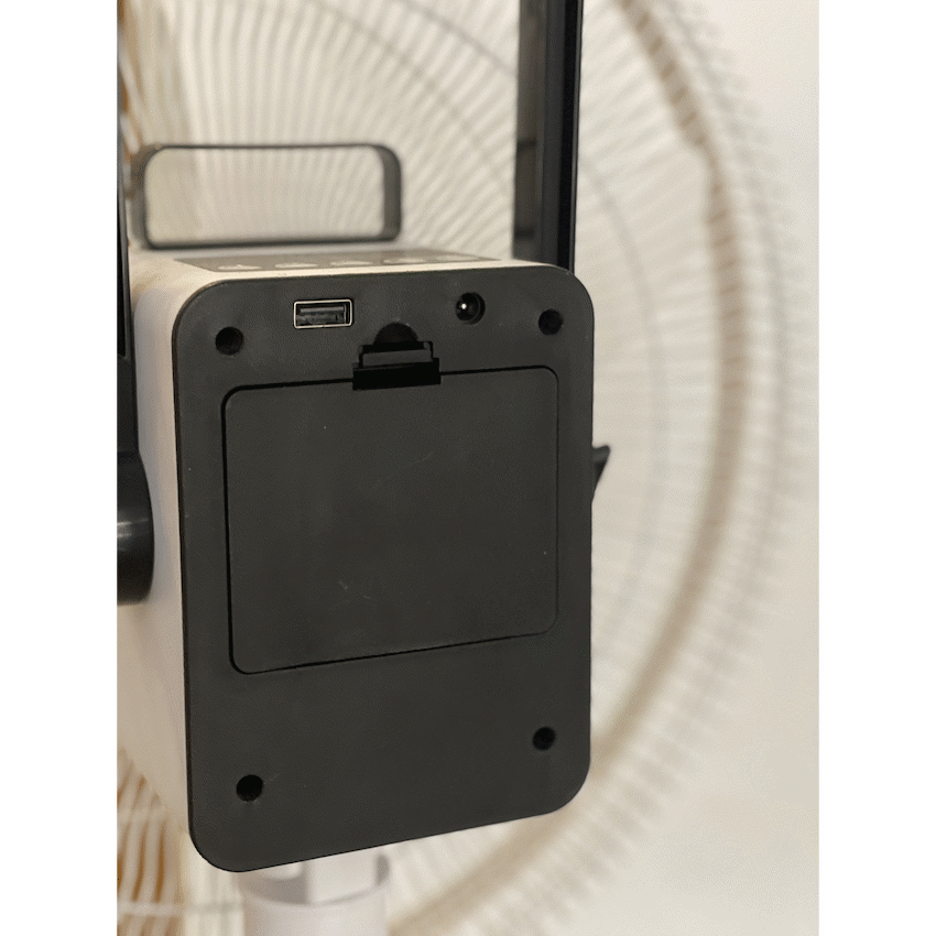 Elektra Kitchen and Home Elektra Rechargeable Stand Fan