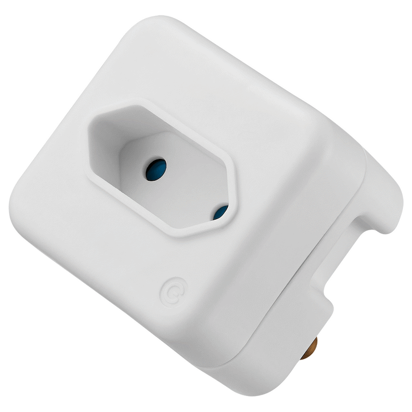 Ellies Electrical Ellies 1 Way Top Entry Adaptor