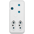 Ellies Electrical Ellies 3-Way Adaptor - White