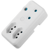 Ellies Electrical Ellies 3-Way Adaptor - White