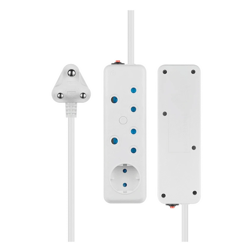 Ellies Electrical Ellies 3 Way Multiplug -0.5M