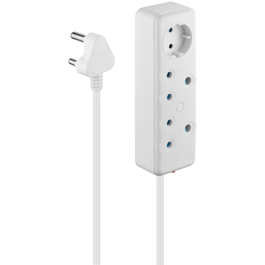 Ellies Electrical Ellies 3 Way Multiplug -0.5M