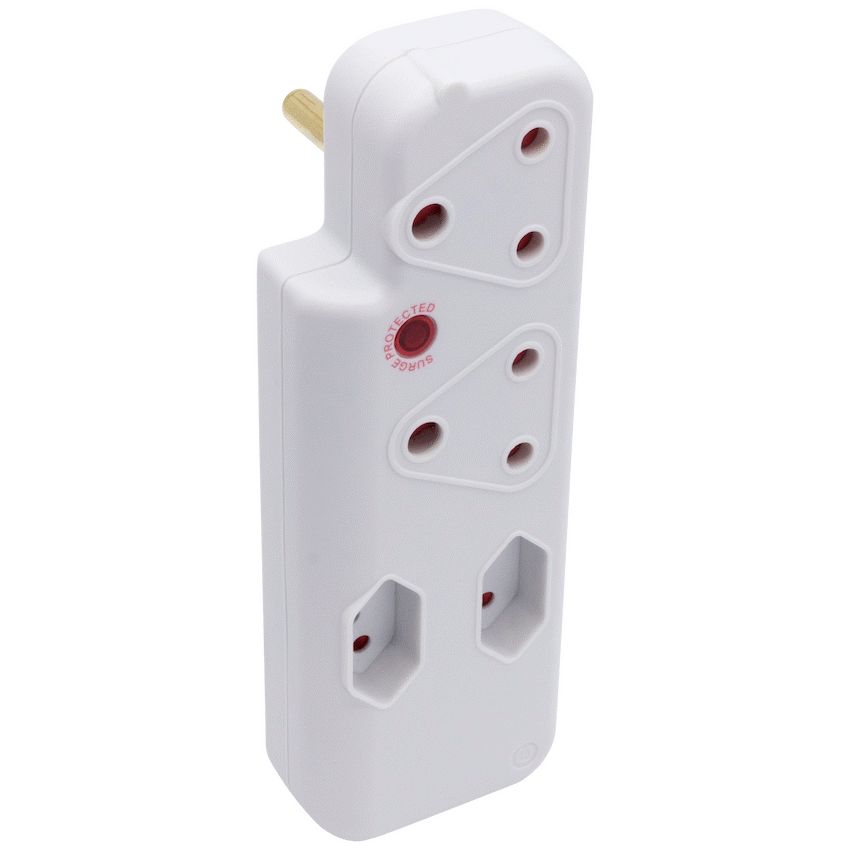 Ellies Electrical Ellies 4-Way Medium Surge Adaptor