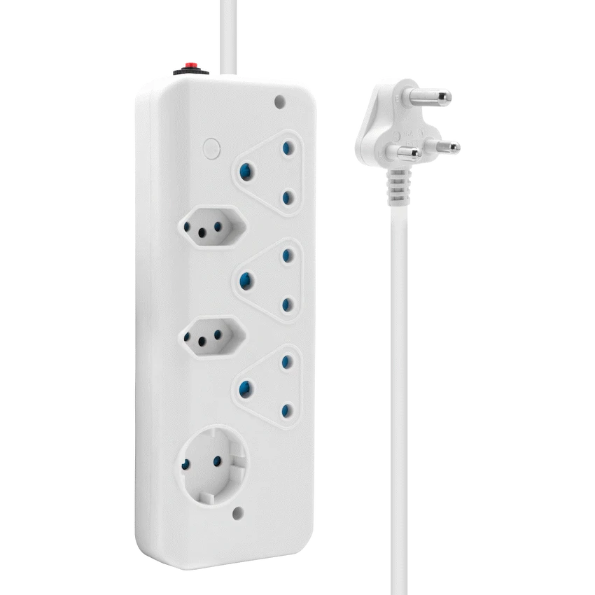 Ellies Electrical Ellies  6 Way Basic Multiplug