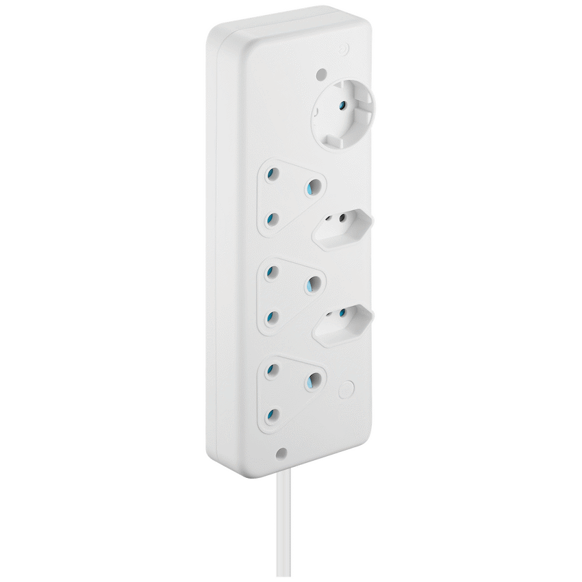 Ellies Electrical Ellies  6 Way Basic Multiplug