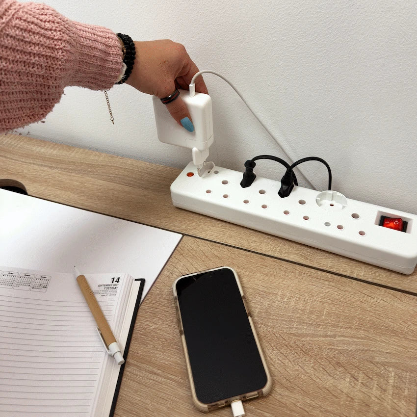 Ellies Electrical Ellies 8-Way Medium Surge Multiplug 0.5m