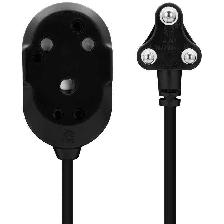 Ellies Electrical Ellies Back to Back Heavy Duty Extension Lead - 3m
