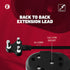 Ellies Electrical Ellies Back to Back Heavy Duty Extension Lead - 3m