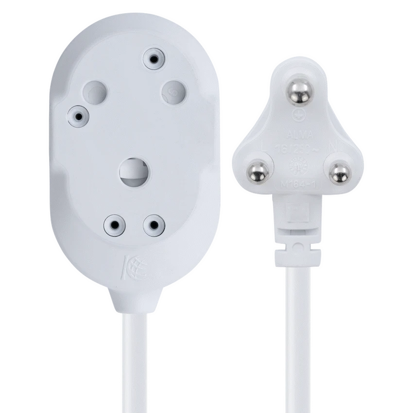 Ellies Electrical Ellies Back to Back Light Duty Extension Lead-5M