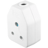 Ellies Electrical Ellies Double Janus Coupler - White