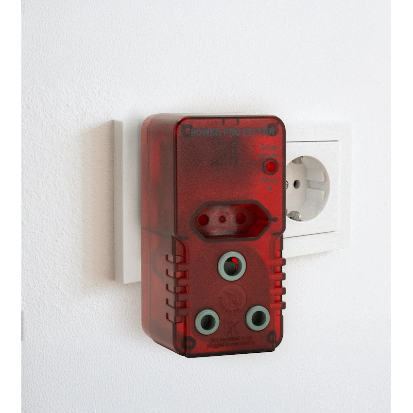 Ellies Electrical Ellies High Surge Adaptor 1x 5a (Euro), 1x 16a (3-Pin)