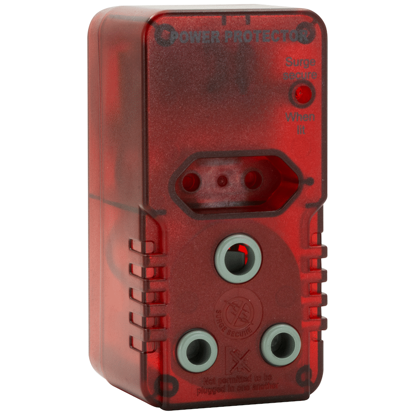 Ellies Electrical Ellies High Surge Adaptor 1x 5a (Euro), 1x 16a (3-Pin)