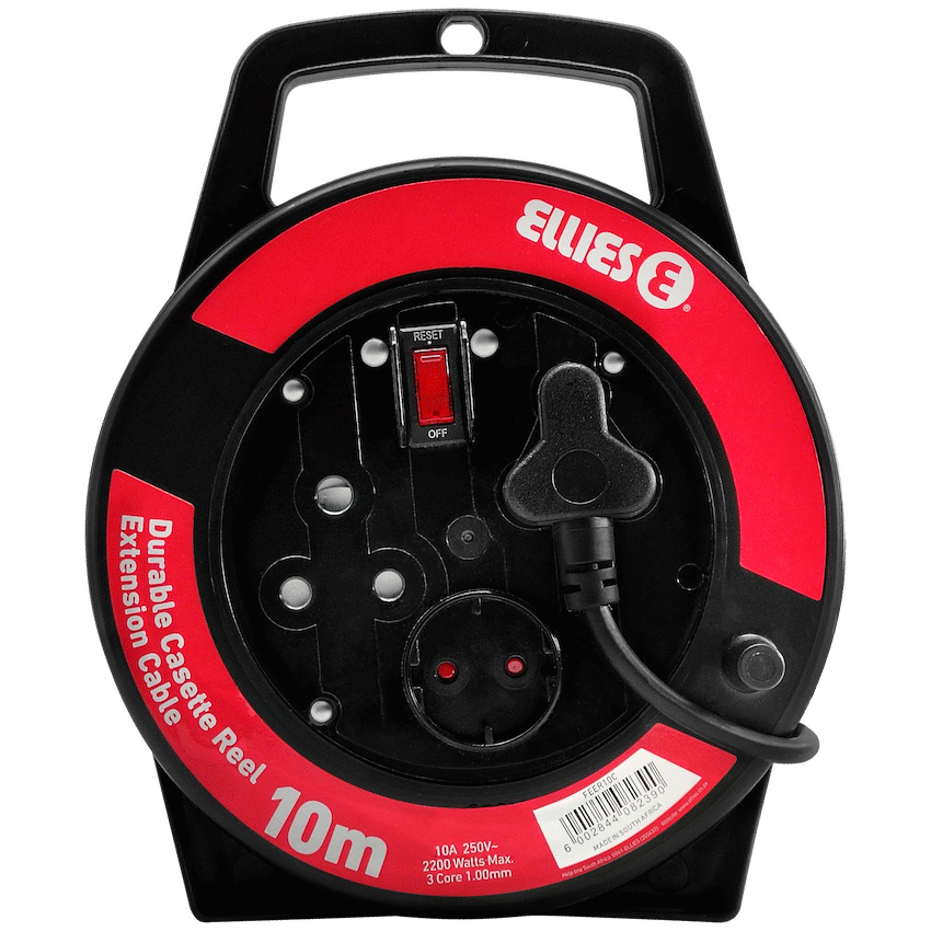 Ellies Electrical Ellies Light Duty Cassette Reel - 10m