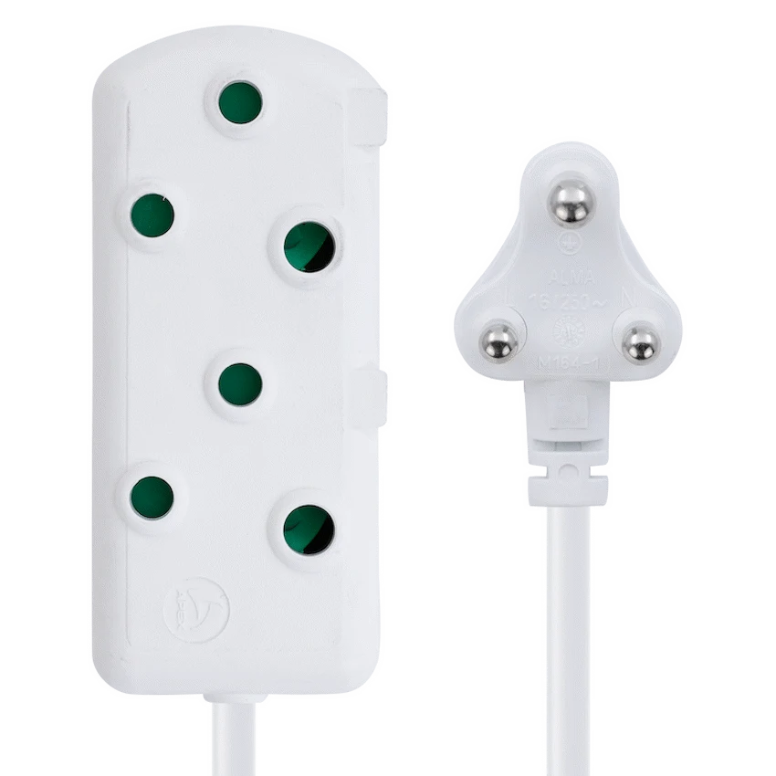 Ellies Electrical Ellies Side by Side Light Duty Extension Lead - 3m