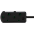 Ellies Electrical Ellies Side-by-Side Light-Duty Extension Lead - 3m - Black