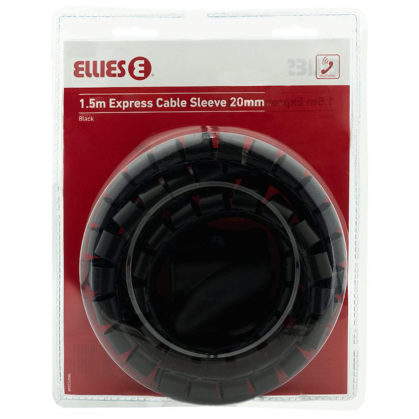 Ellies Electrical Express Cable Sleeve 1.5mx20mm