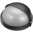 Ellies Ellies Arc Series - Large AC Round Bulkhead - Aluminium + Glass - E27 Base -BK