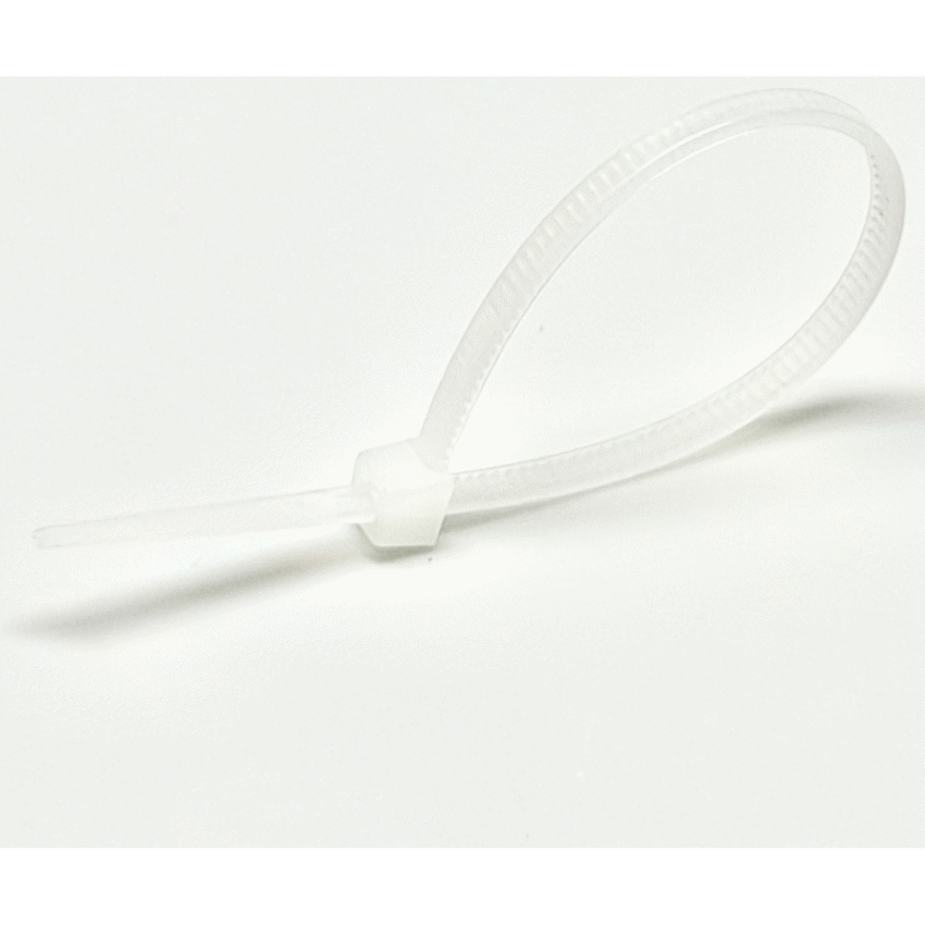 Ellies Ellies Cable Tie 2.5mm X 100mm -  20 PACK SIZE - WT