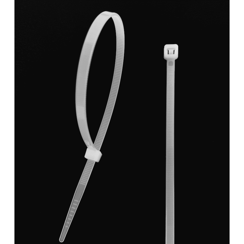 Ellies Ellies Cable Tie 3.6mm X 150mm -  100 PACK SIZE - WT