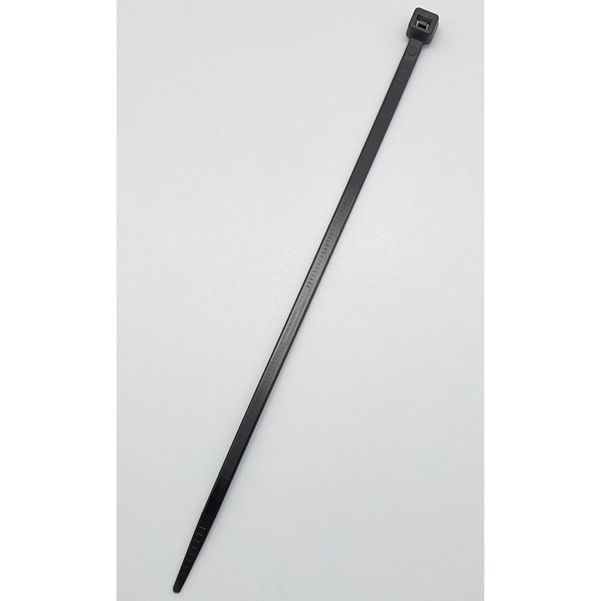 Ellies Ellies Cable Tie 3.6mm X 150mm - 50 PACK SIZE - BK