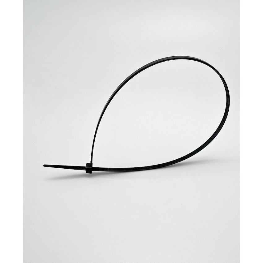 Ellies Ellies Cable Tie 4.8mm X 400mm -  100 PACK SIZE - BK
